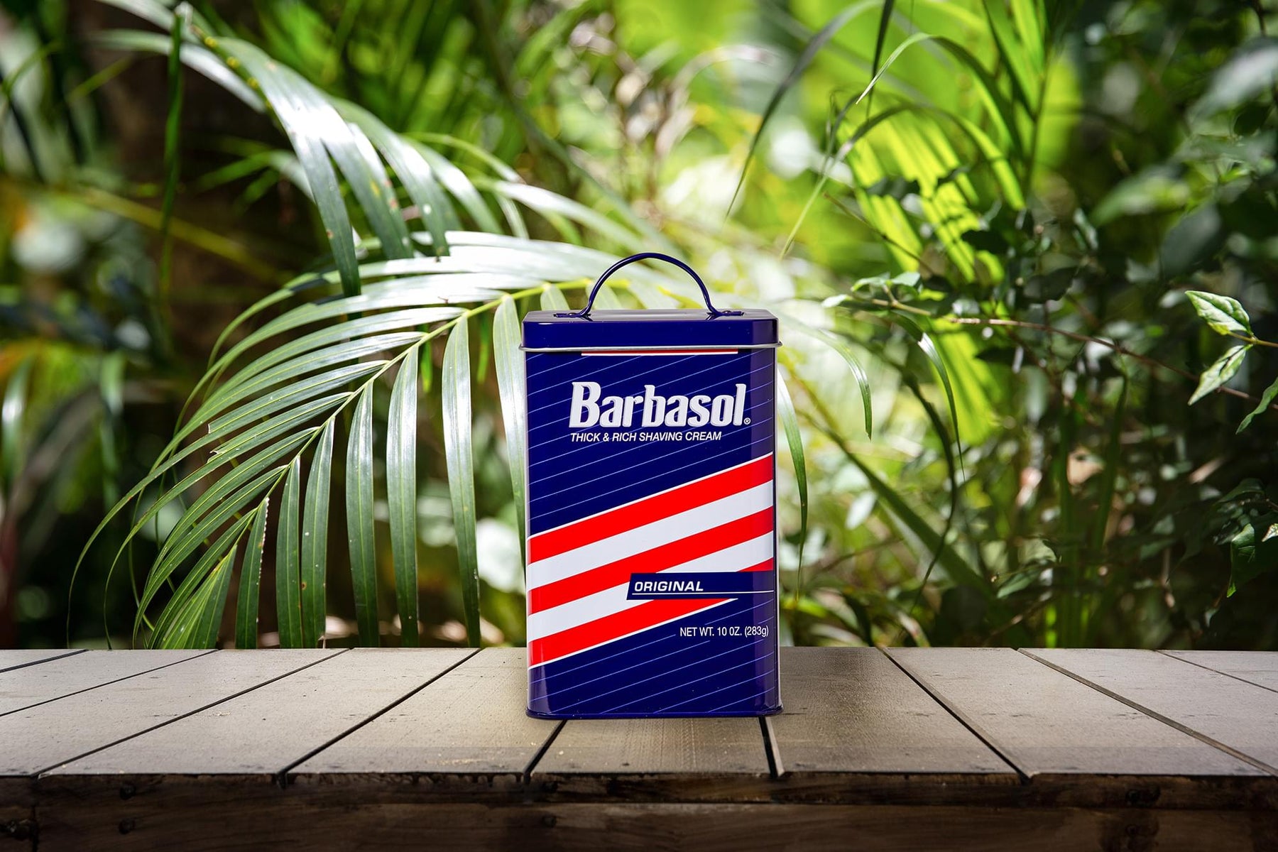 Jurassic Park Barbasol 6" x 4" Storage Tin With Lid