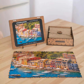 Italian Riviera 125 Piece Wooden Jigsaw Puzzle