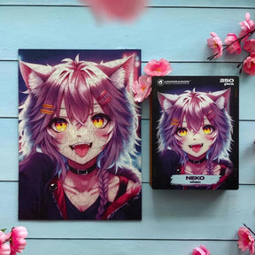 Neko Chan 250 Piece Wooden Jigsaw Puzzle