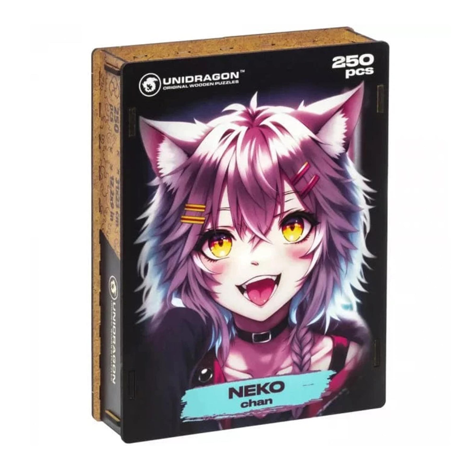 Neko Chan 250 Piece Wooden Jigsaw Puzzle