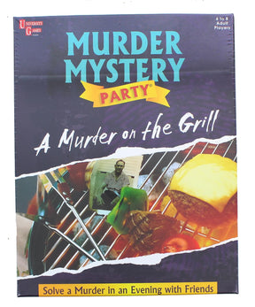 Murder Mystery Adult Party Game | A Murder on the Grill