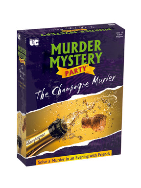 Murder Mystery Adult Party Game | The Champagne Murder