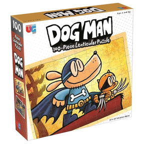 Dog Man Adventures 100 Piece Lenticular Jigsaw Puzzle