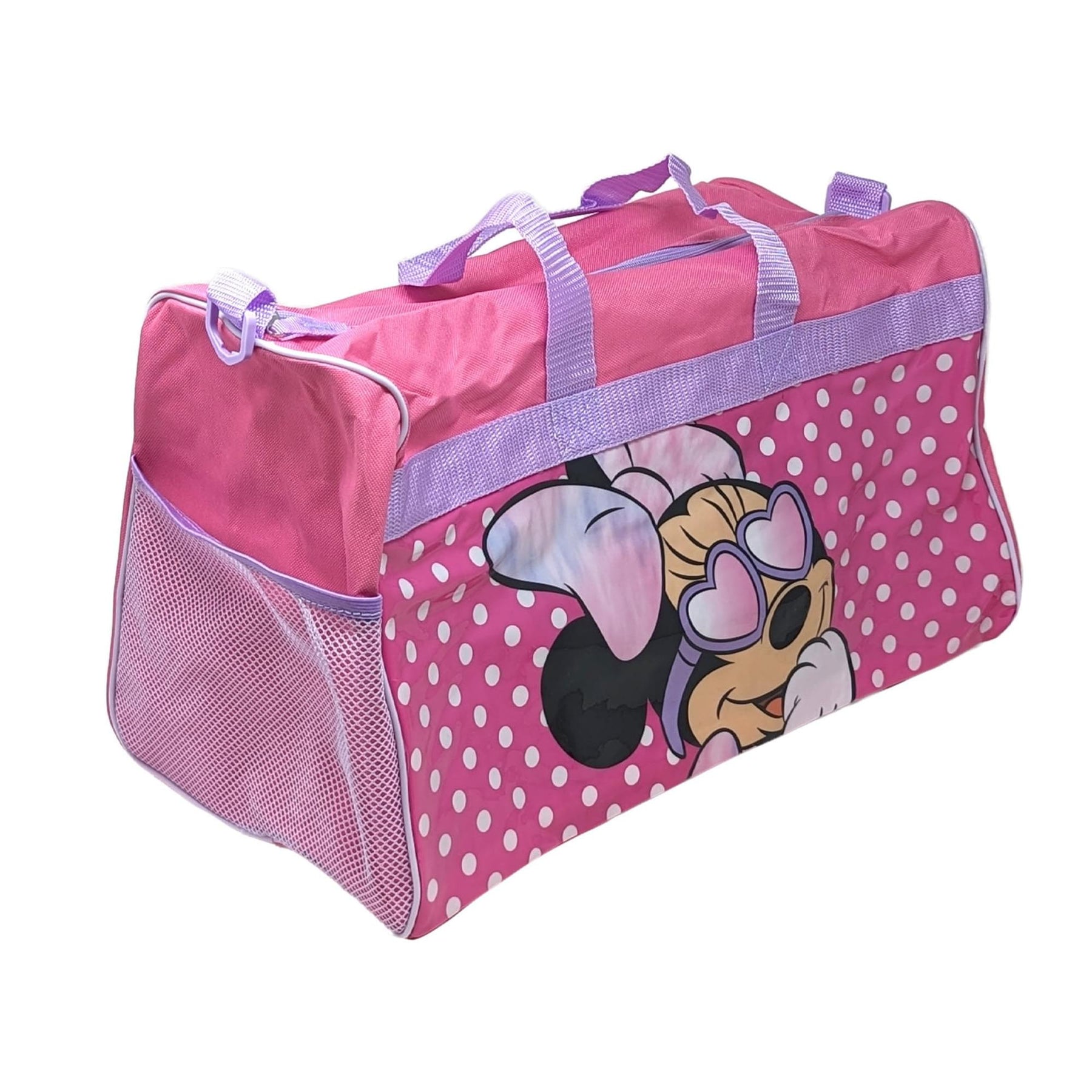 Disney Minnie Mouse Duffle Bag with PVC Printed Panel