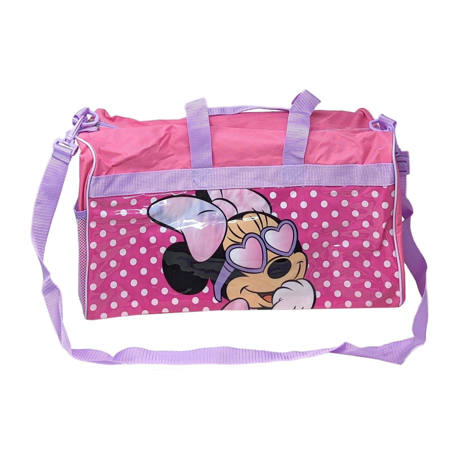 Disney Minnie Mouse Duffle Bag with PVC Printed Panel