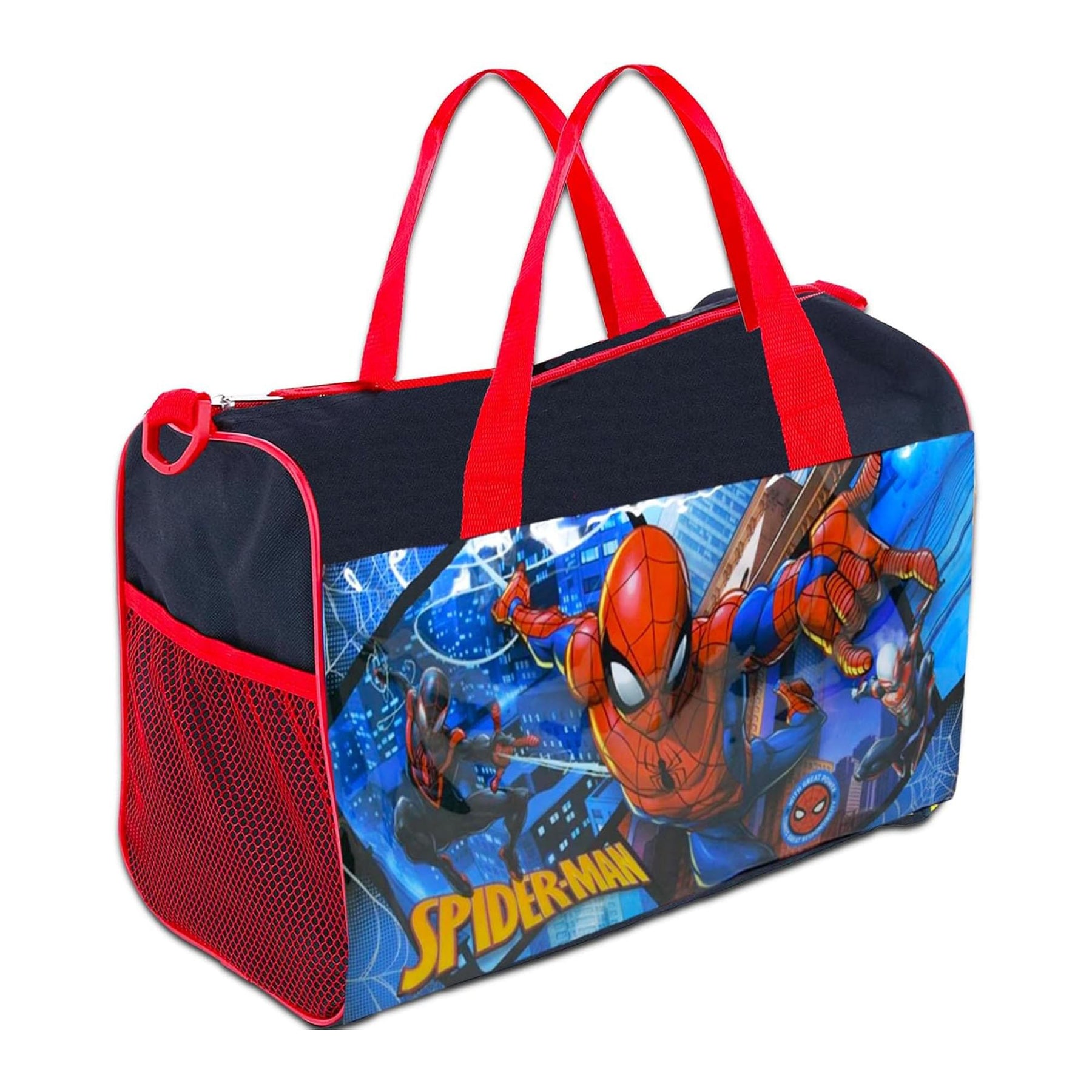 Marvel Spider-Man Duffle Bag with PVC Printed Panel