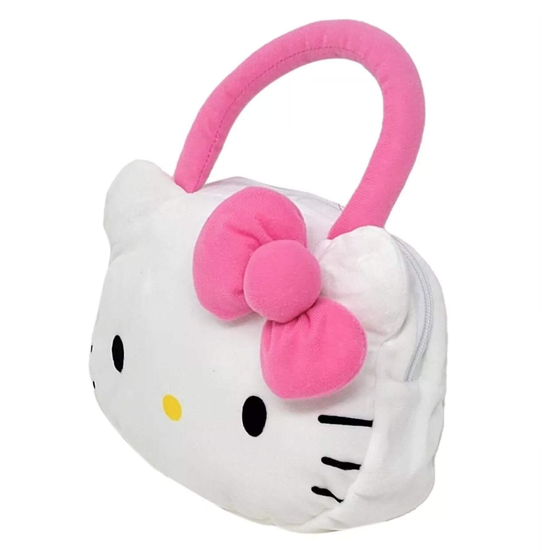 Sanrio Hello Kitty Head-Shaped Plush Handbag