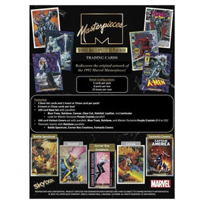 Marvel Masterpieces ’92 2023/24 Upper Deck Platinum Blaster Box | 8 Packs