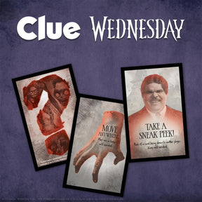 Wednesday Clue Board Game