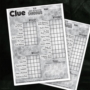 What We Do In The Shadows Clue Board Game