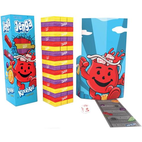 Kool-Aid Jenga Stacking Game