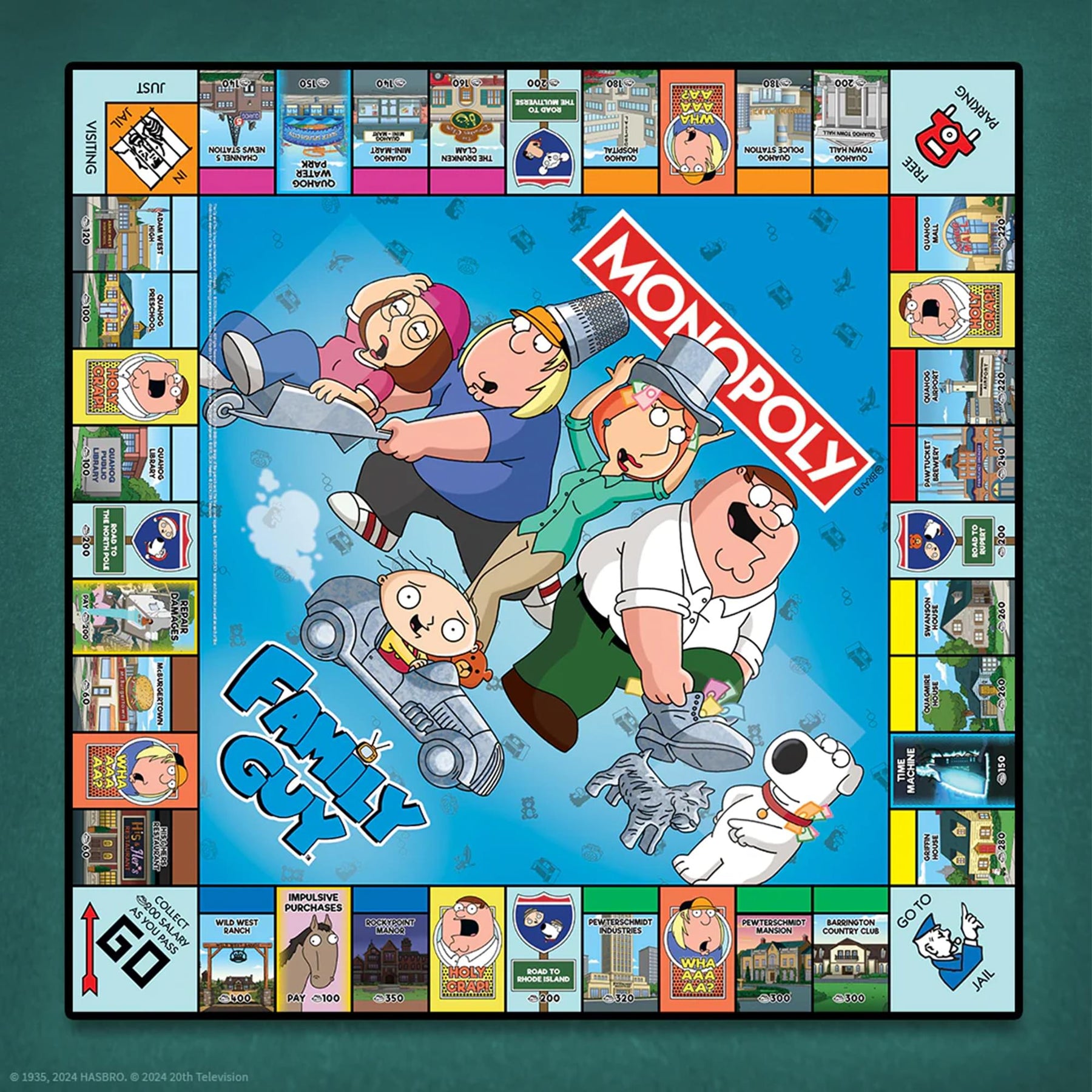 Family Guy Monopoly Board Game