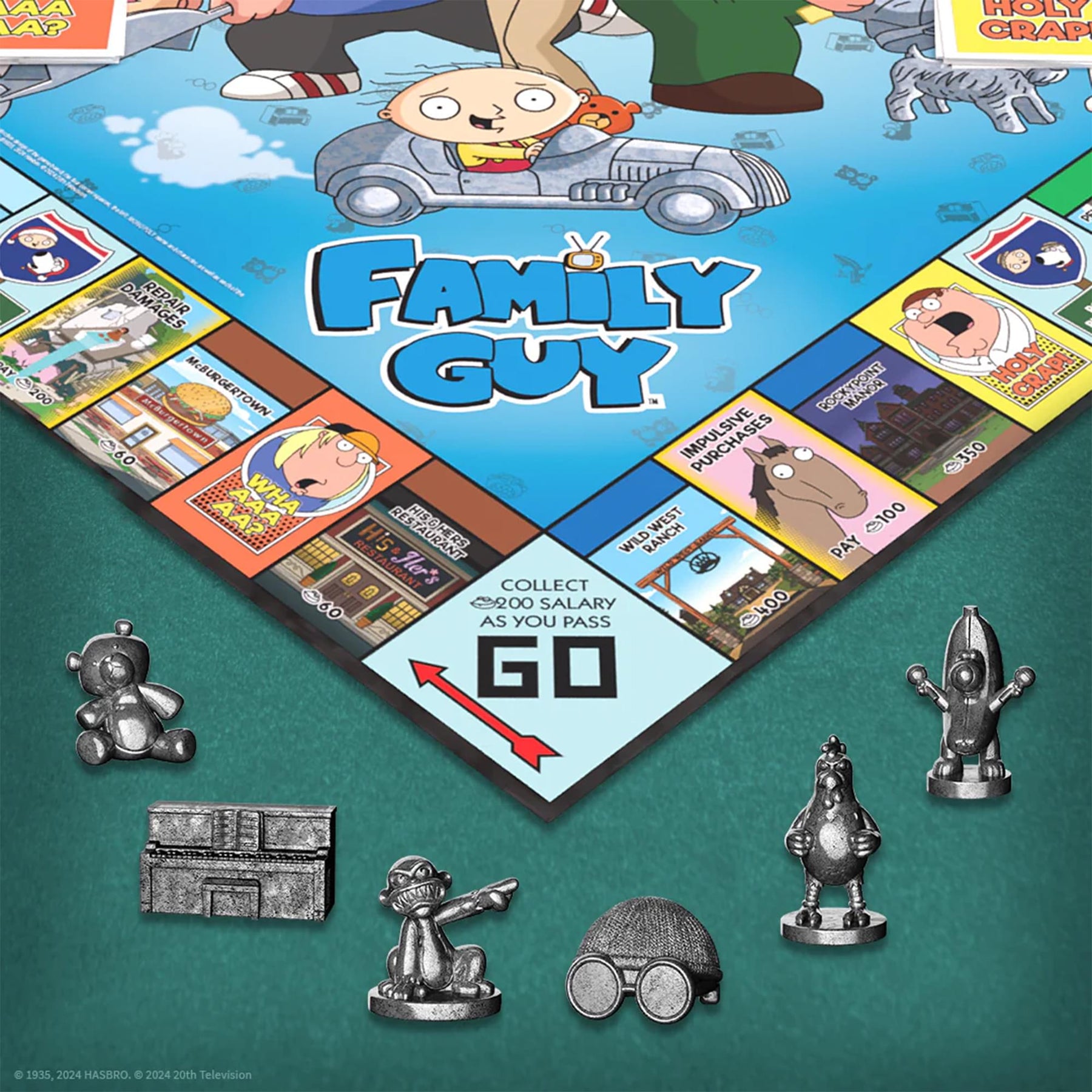 Family Guy Monopoly Board Game