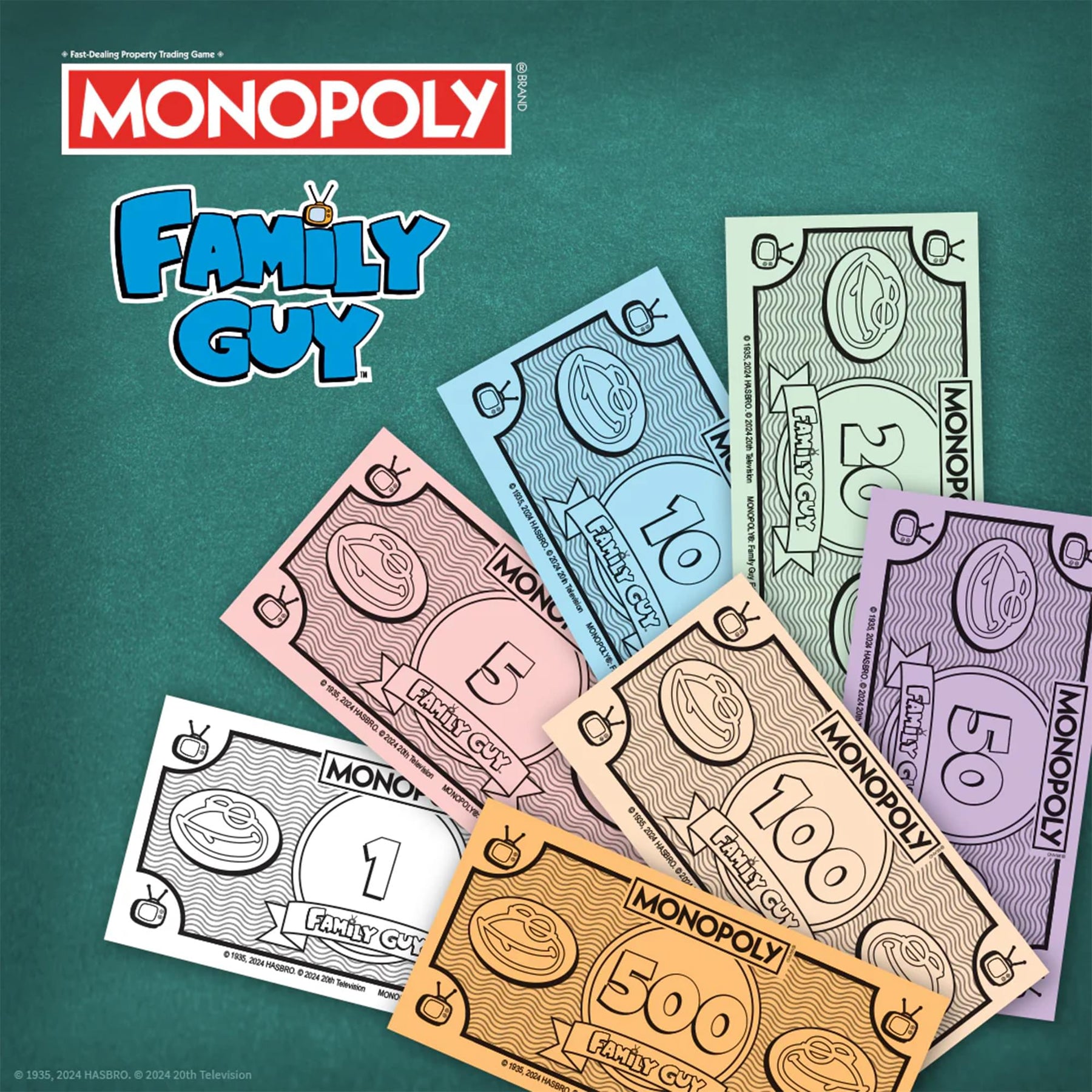 Family Guy Monopoly Board Game