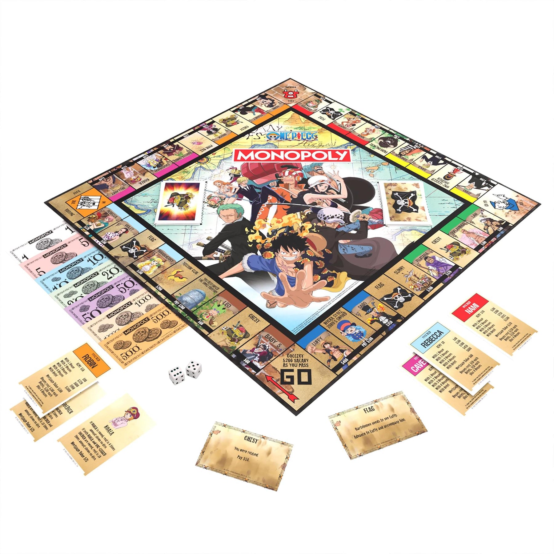 One Piece Monopoly Board Game