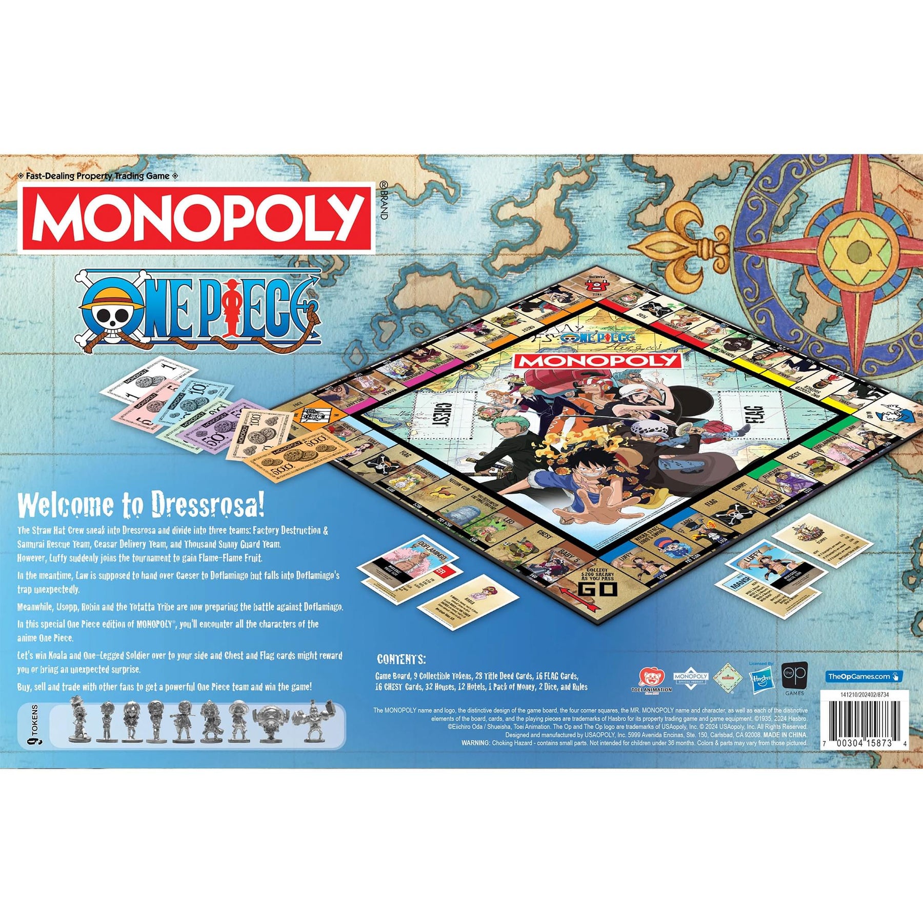 One Piece Monopoly Board Game