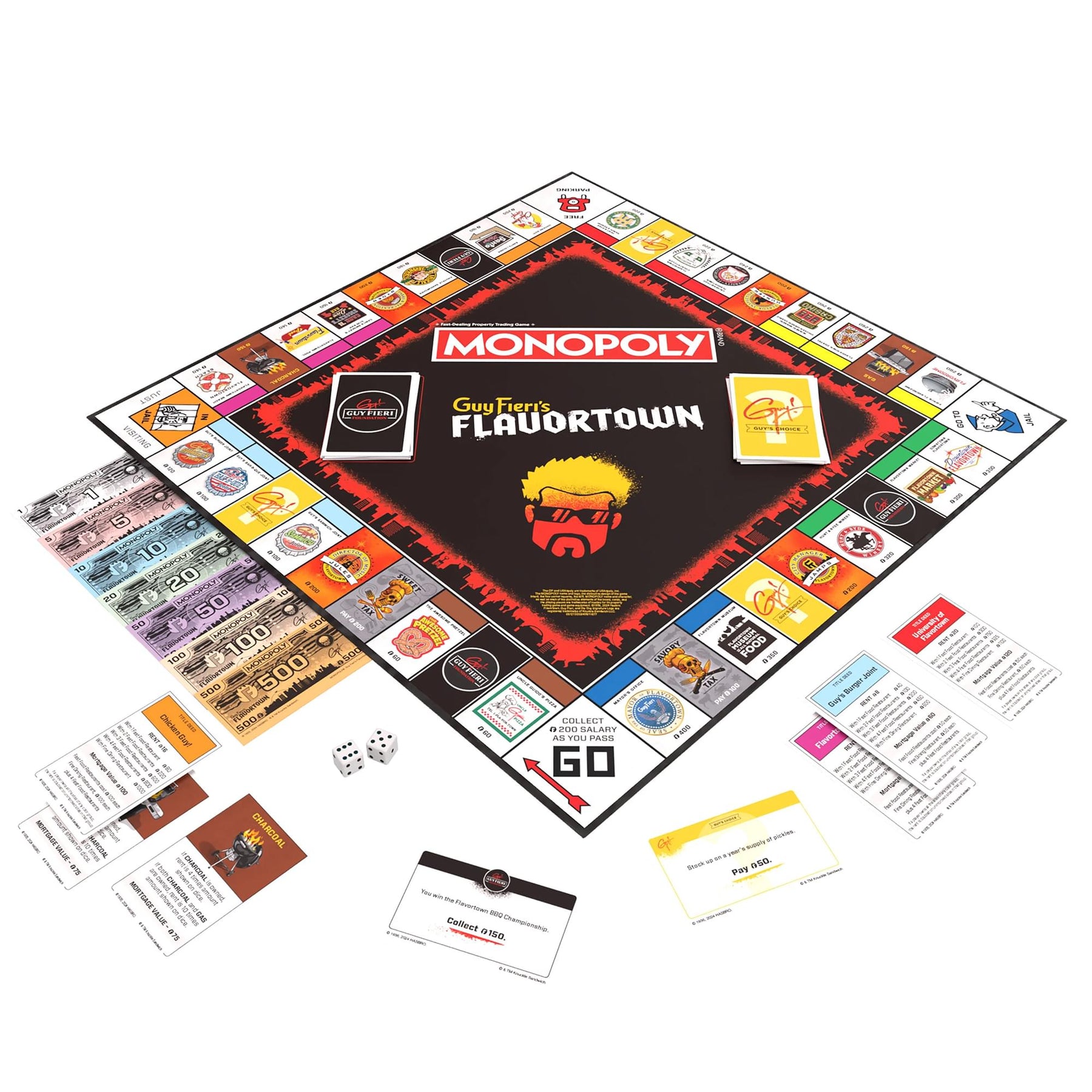 Guy Fieri's Flavortown Monopoly Board Game