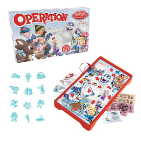 Rudolph the Red-Nosed Reindeer Operation Electronic Board Game