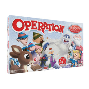 Rudolph the Red-Nosed Reindeer Operation Electronic Board Game