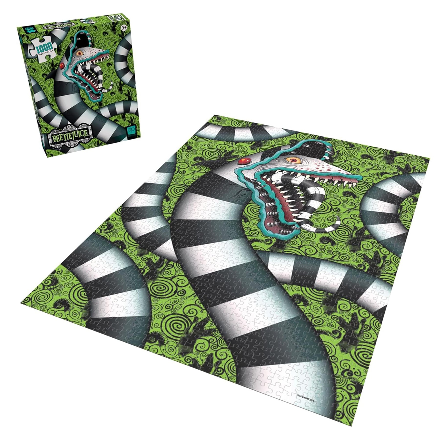 Beetlejuice "Sandworm!" 1000 Piece Jigsaw Puzzle