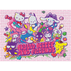 Sanrio Hello Kitty and Friends "Tokyo Skate" 1000 Piece Jigsaw Puzzle