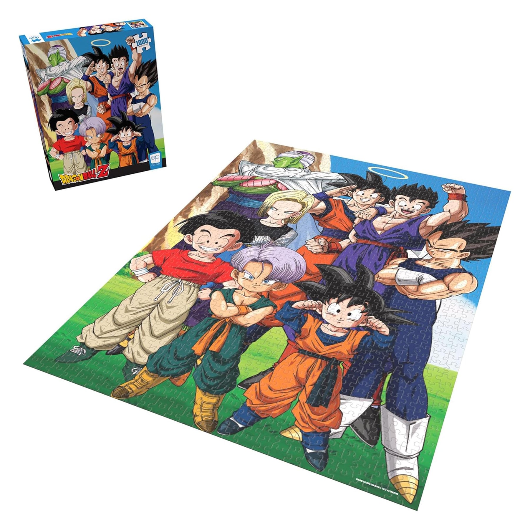 Dragon Ball Z Z Fighters 1000 Piece Jigsaw Puzzle