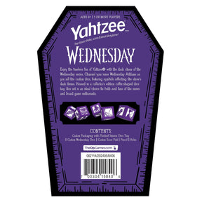 Wednesday Yahtzee Dice Game