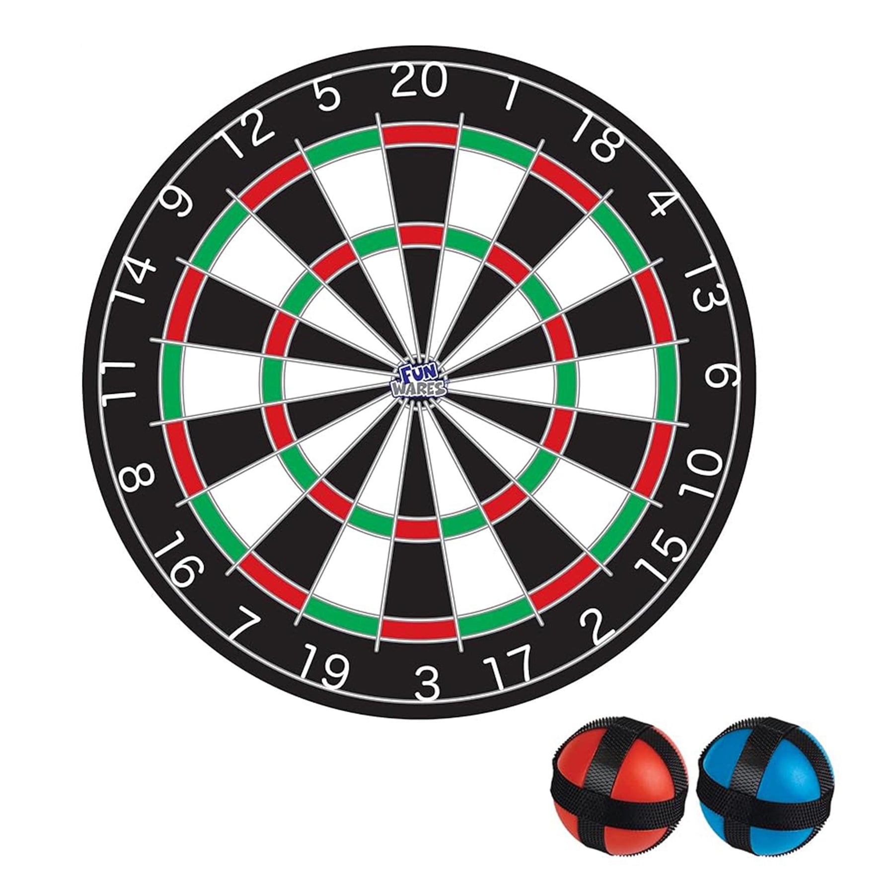 Giant 36 Inch Velcro Dartboard with 6 Balls