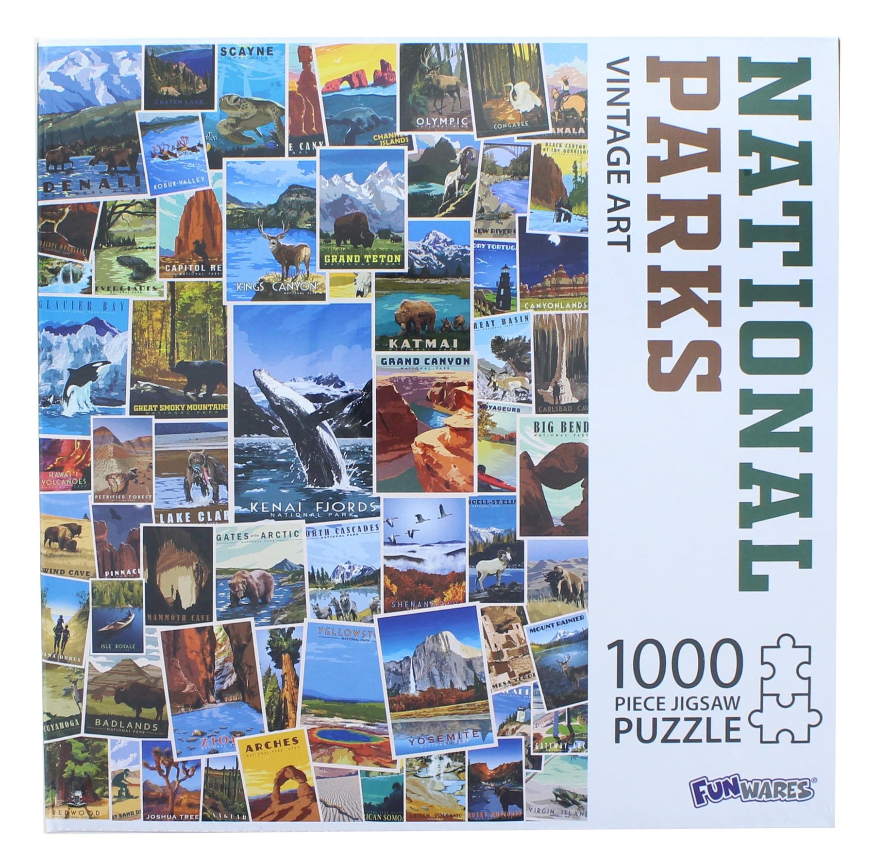 National Parks 1000 Piece Jigsaw Puzzle