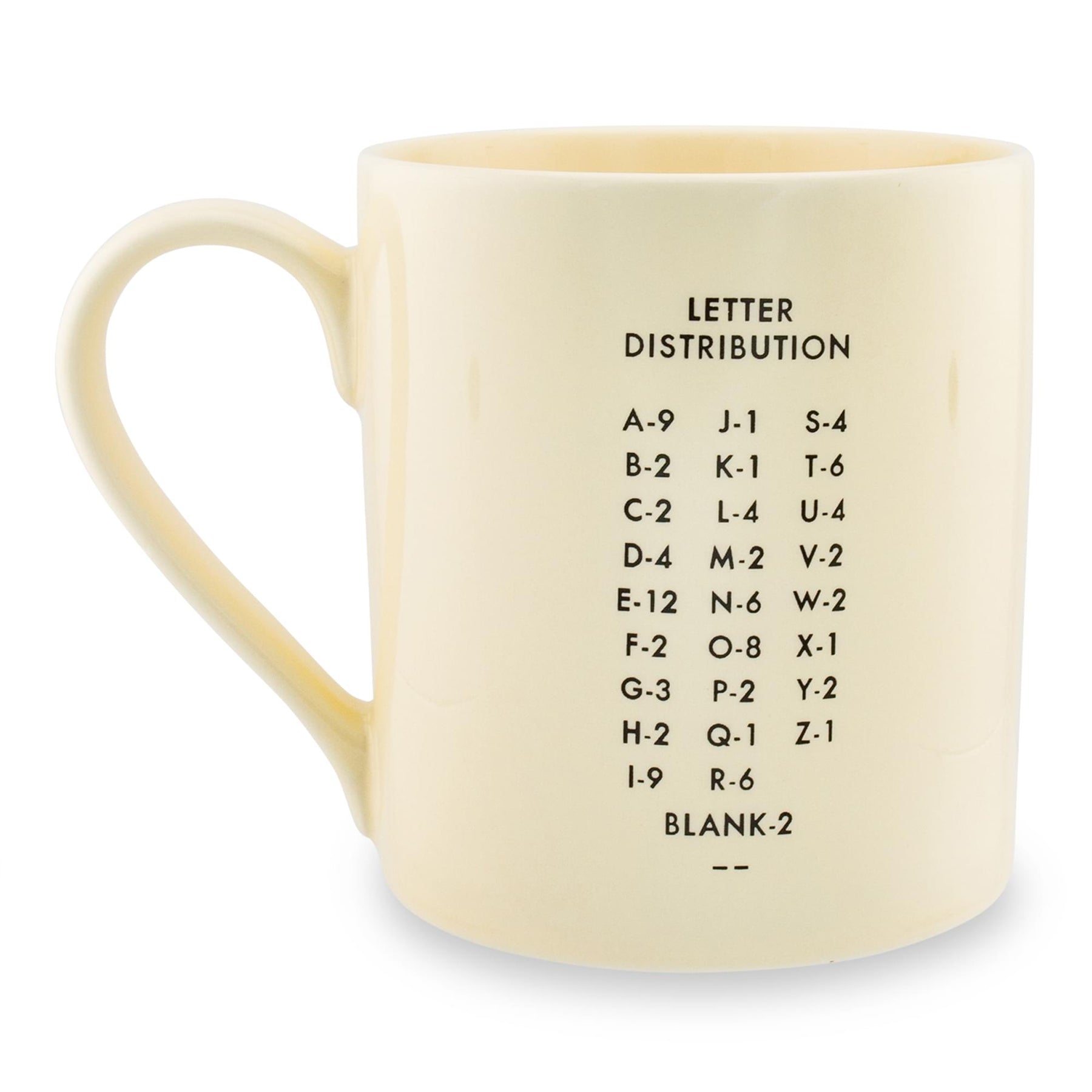 Scrabble Coffee Mug - Choose Your Letters