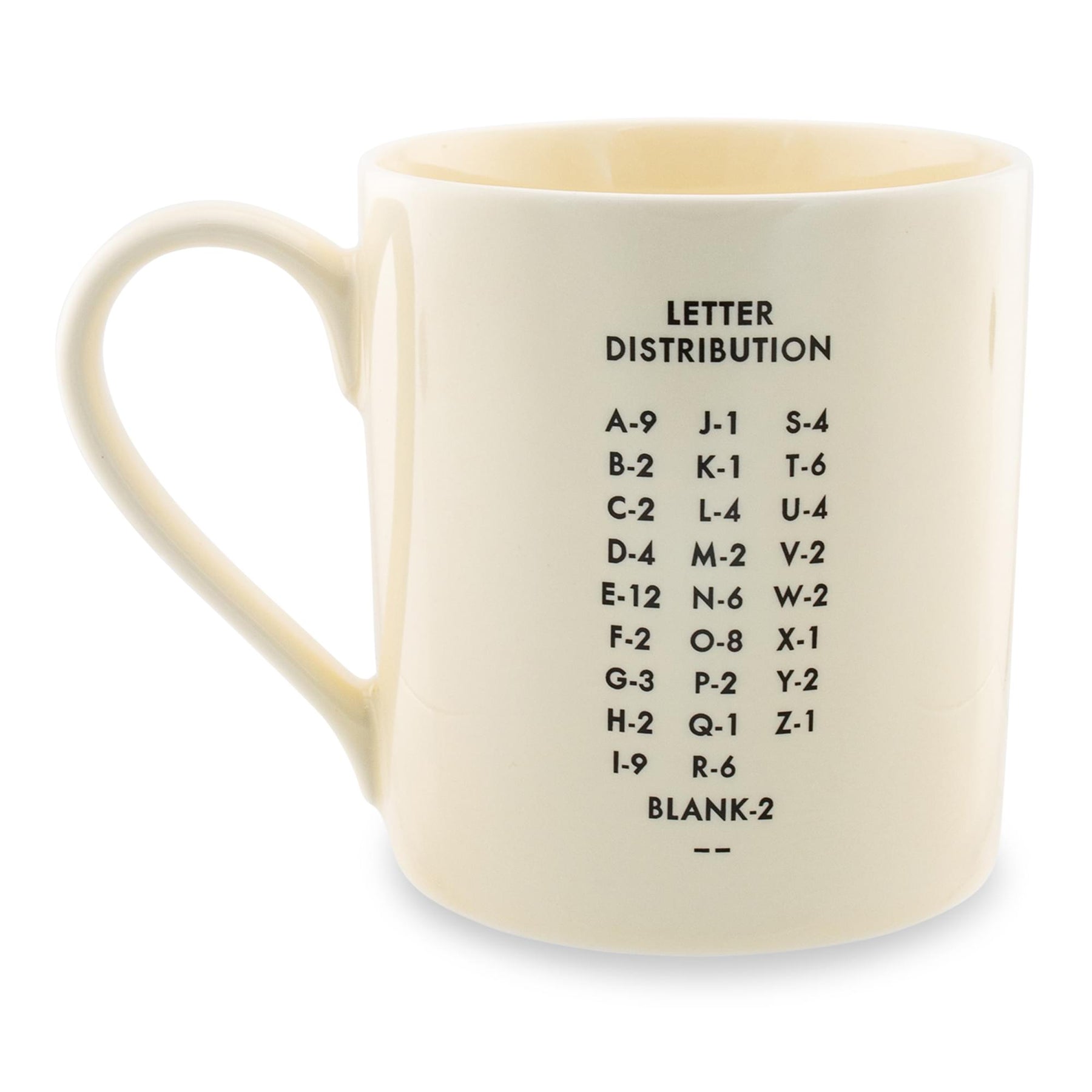 Scrabble Coffee Mug - Choose Your Letters