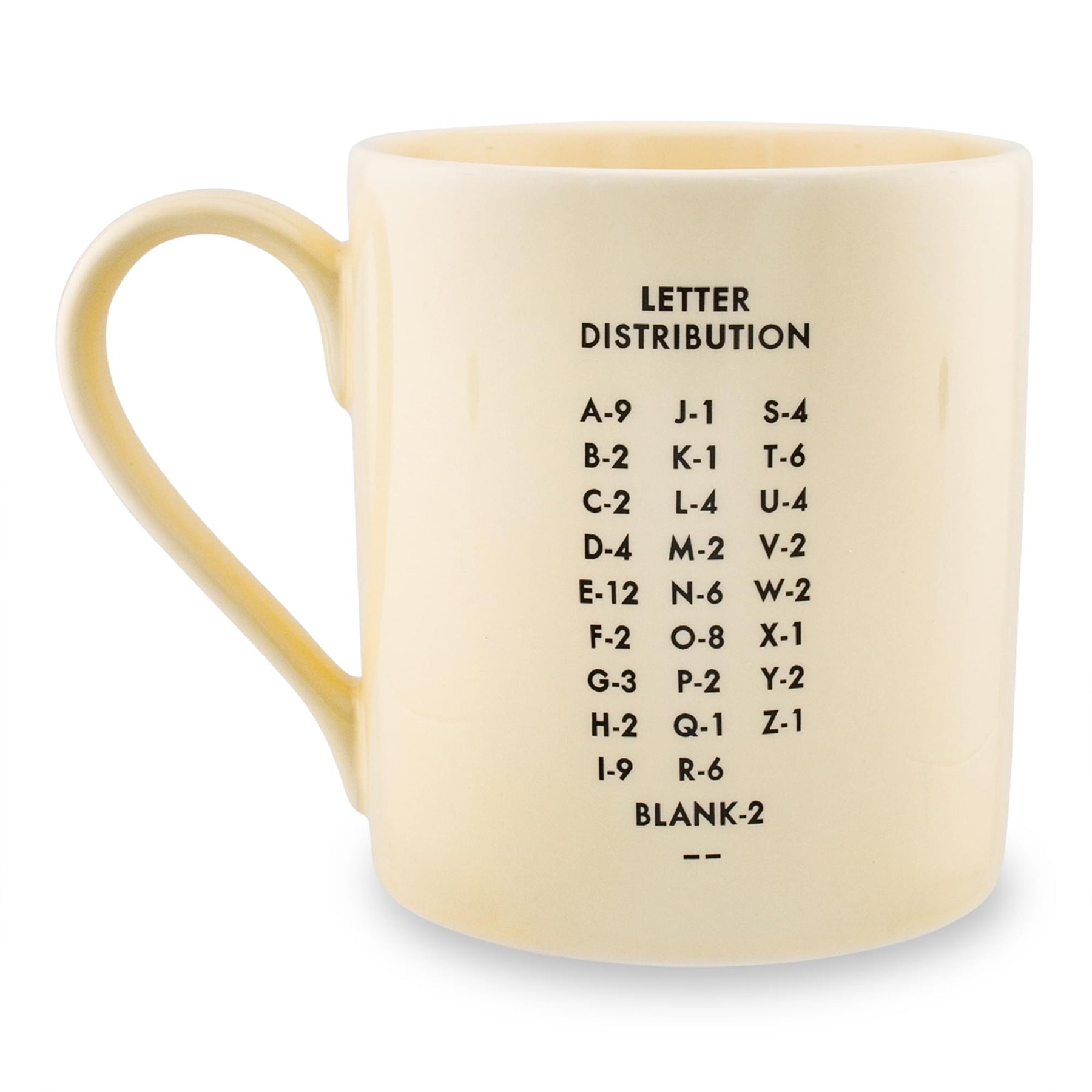 Scrabble Coffee Mug - Choose Your Letters