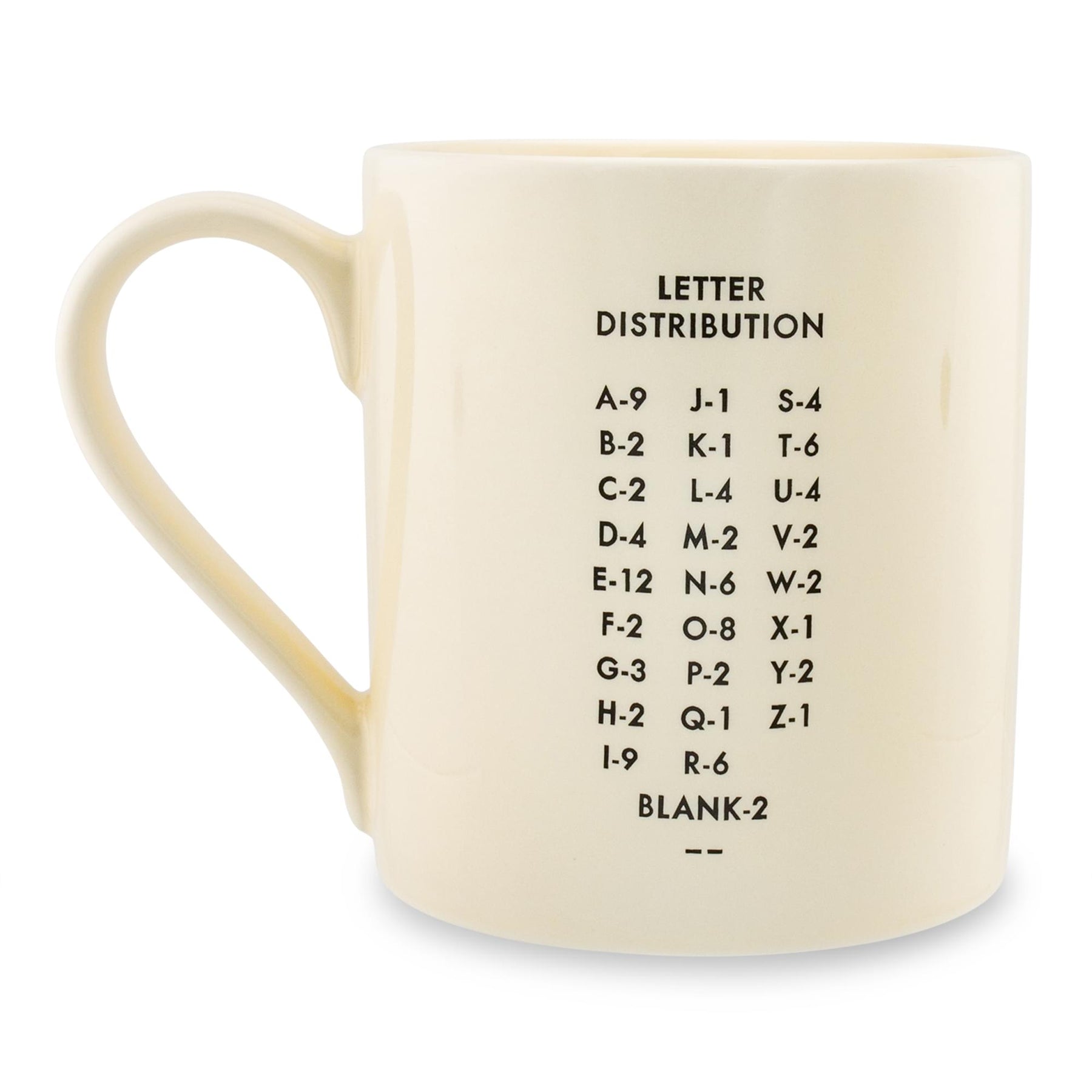 Scrabble Coffee Mug - Choose Your Letters