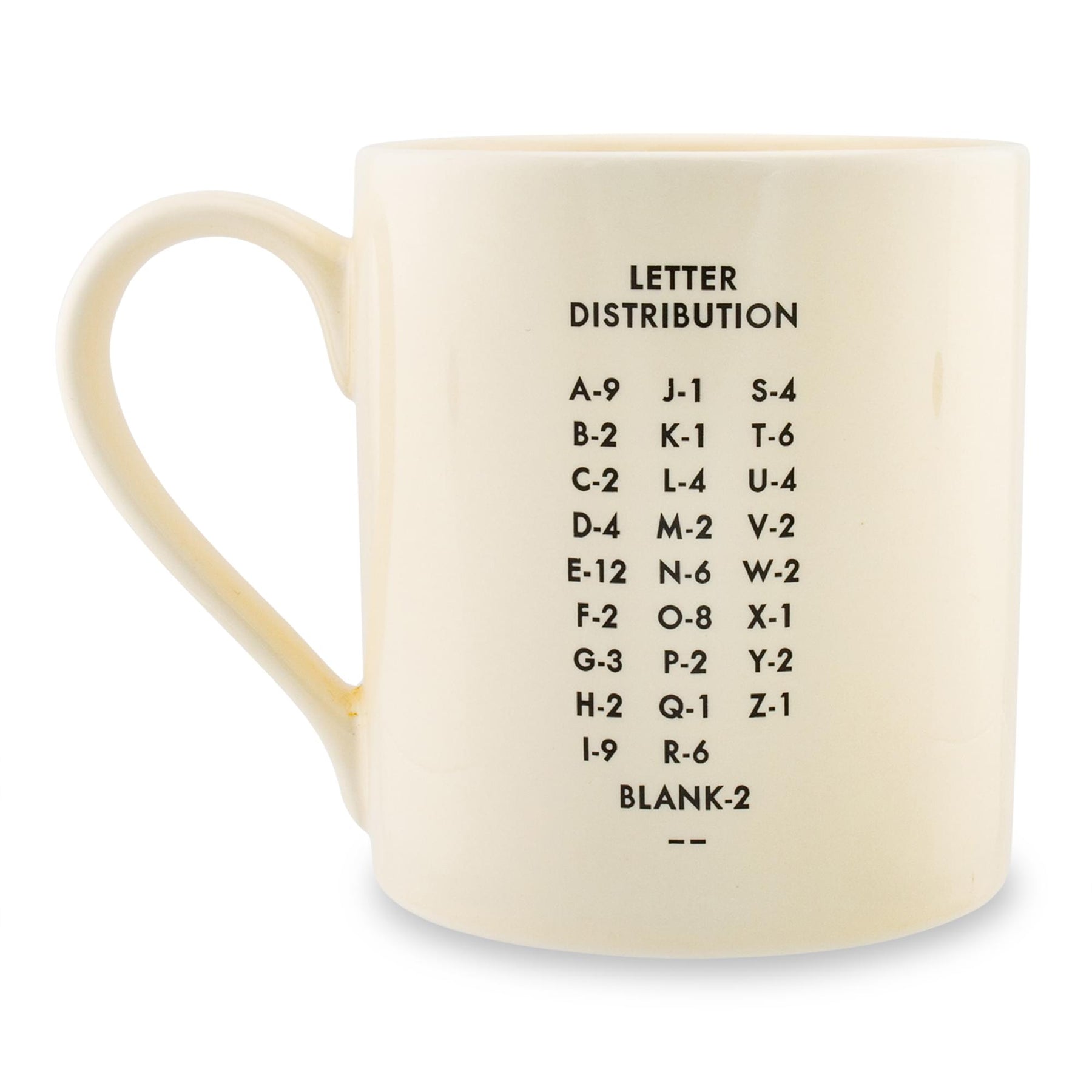 Scrabble Coffee Mug - Choose Your Letters