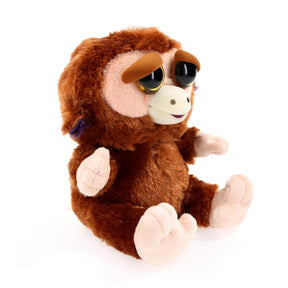 Feisty Pets 8" Plush, Grandmaster Funk the Monkey (Sly Grin)