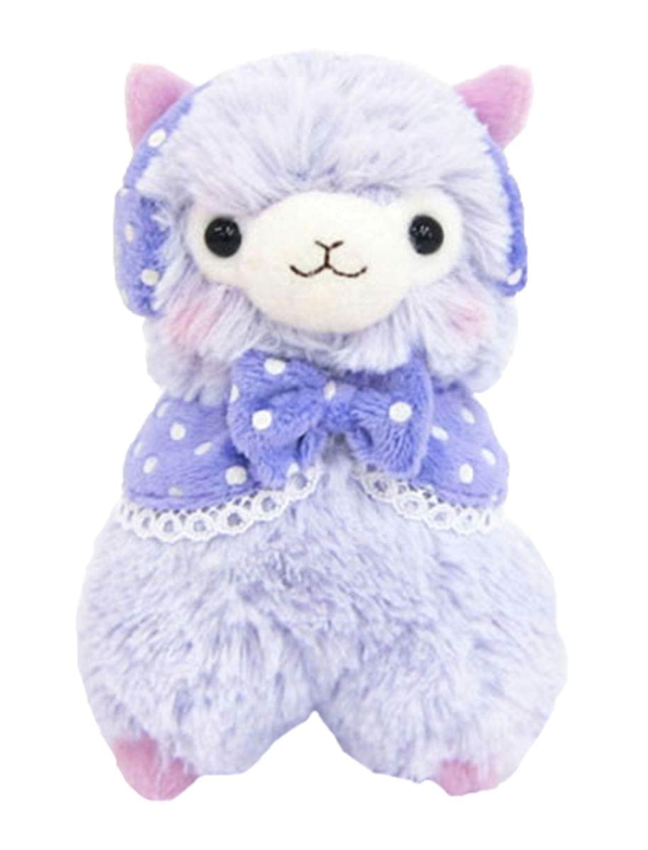 Llama Earmuffs Alpaca 18" Plush Purple