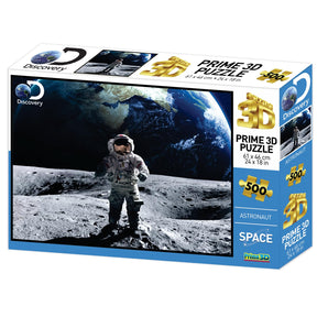 Space Astronaut Super 3D 500 Piece Jigsaw Puzzle For Adults And Kids