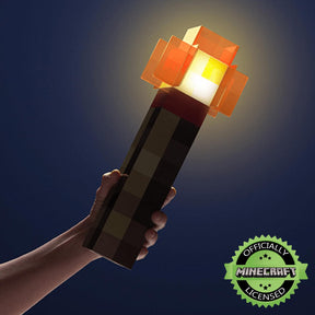 Minecraft Redstone Torch Lamp Nightlight | 12.6 Inch LED Costume Cosplay Light