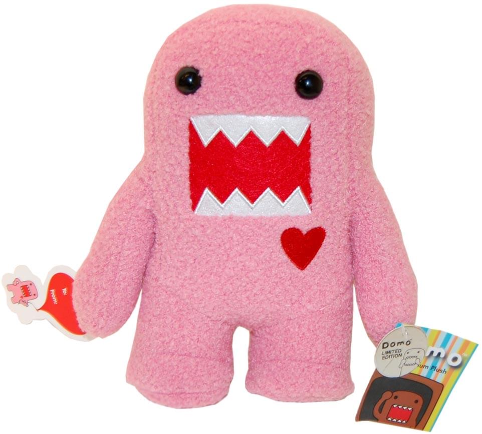 Domo 9" Medium Plush Pink