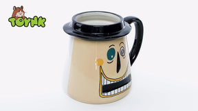 Disney Nightmare Before Christmas Mayor Faces 3D Ceramic Mug