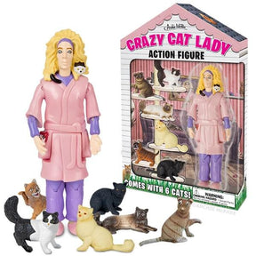 Crazy Cat Lady 6" Vinyl Action Figure