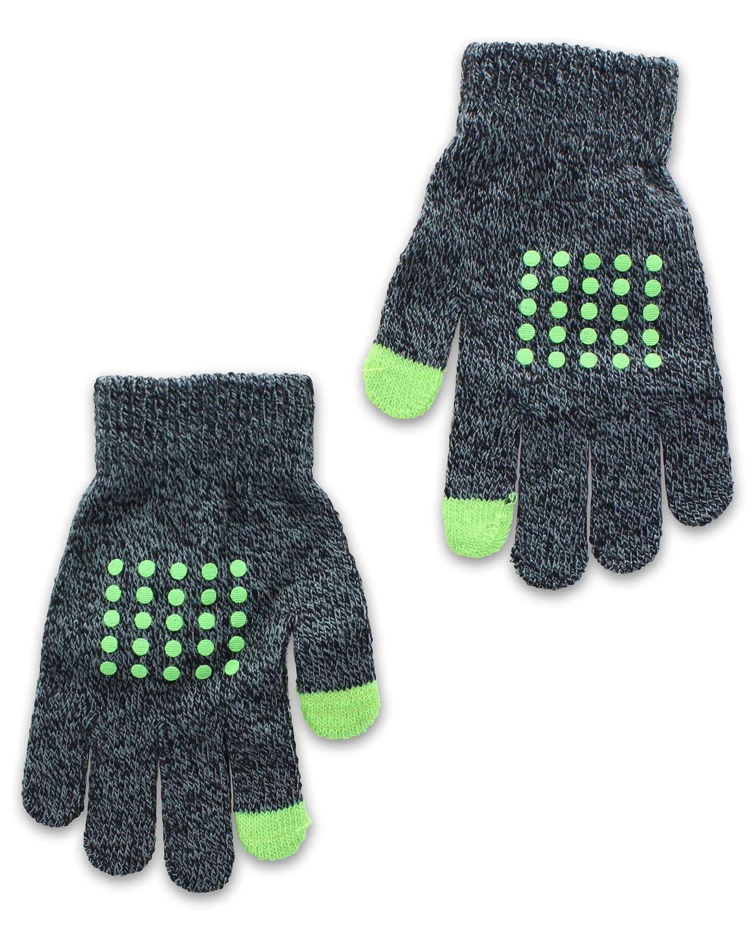 Star Wars The Mandalorian The Child Winter Beanie & Glove Set | Grey & Green