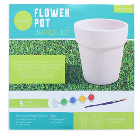 Paint Your Own Flower Pot Craft Kit