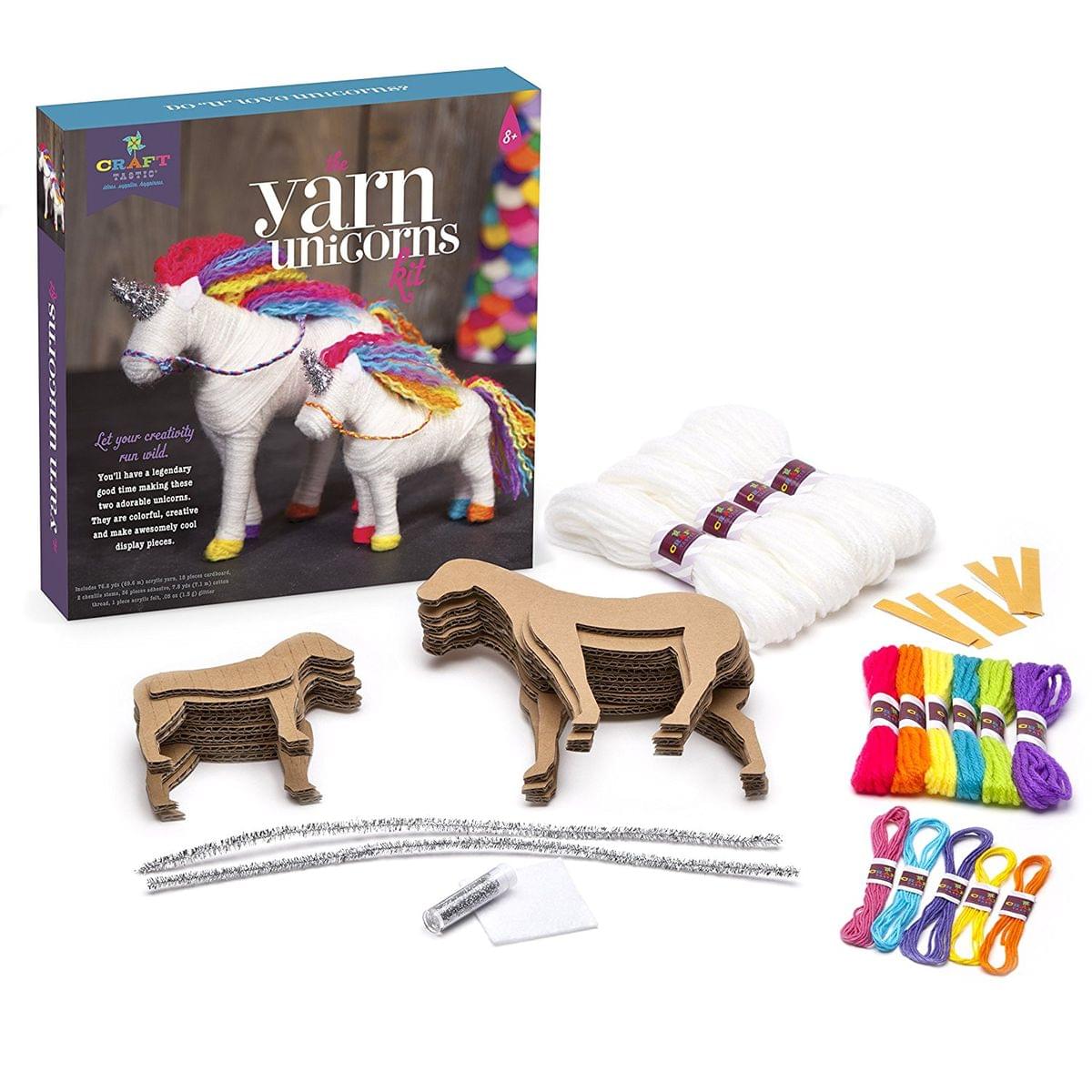 Craft-tastic Yarn Unicorns Kit | Free Shipping