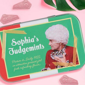 The Golden Girls Stay Golden Mints In Collectible Tin | Sophia's Judgemints