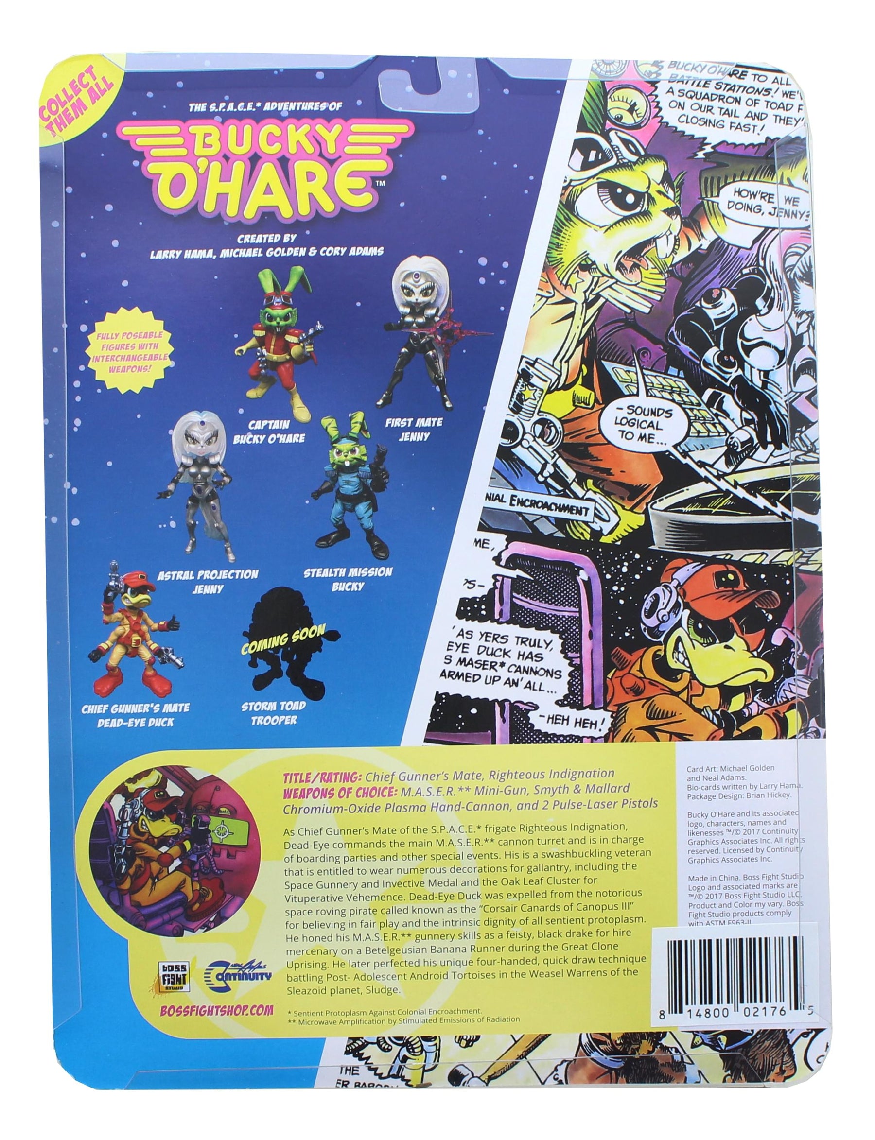 Bucky O Hare Wave 2 Action Figure | Dead-Eye Duck