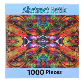 PuzzleWorks 1000 Piece Jigsaw Puzzle | Abstract Batik