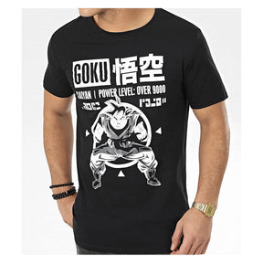 Dragon Ball Z Goku Power Level Adult T-Shirt | XXX-Large