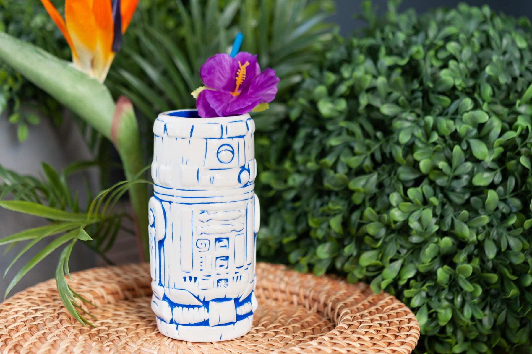 Geeki Tikis Star Wars R2-D2 Mug | Ceramic Tiki Style Cup | Holds 14 Ounces