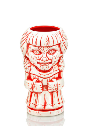 Geeki Tikis Annabelle Doll Mug | Ceramic Tiki Style Cup | Holds 16 Ounces